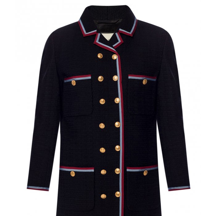 グッチGUCCI レディースブレーザー WITH DECORATIVE BUTTONS 569170 ZABID 1043