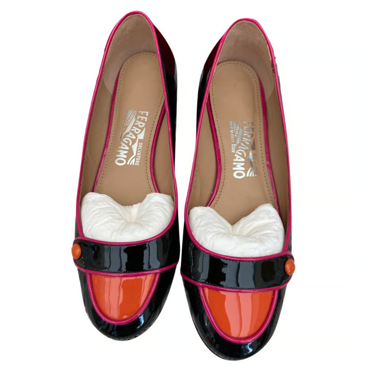 フェラガモ FERRAGAMO LADIES SHOES レディース シューズ 0568951 PETRISSA NERO