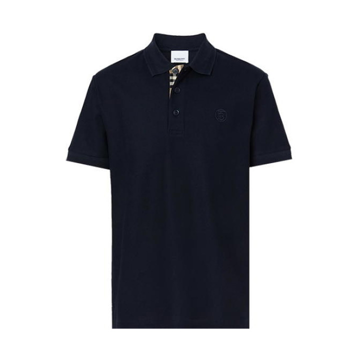 バーバリーBURBERRY メンズ ポロシャツ 8055227 B1488 COAL-BLUE