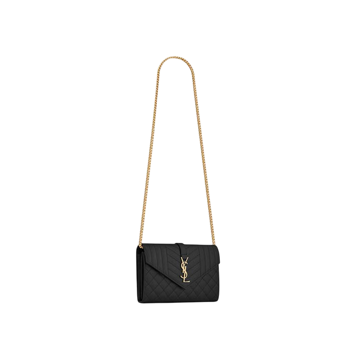 イヴ サンローラン YSL レディースブラックバッグ  60019 BOW91 1000