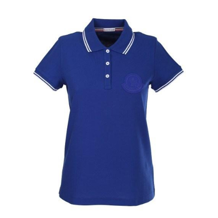 モンクレール  MONCLER レディース ポロ シャツ 83860-61 V8003 754 BLUE