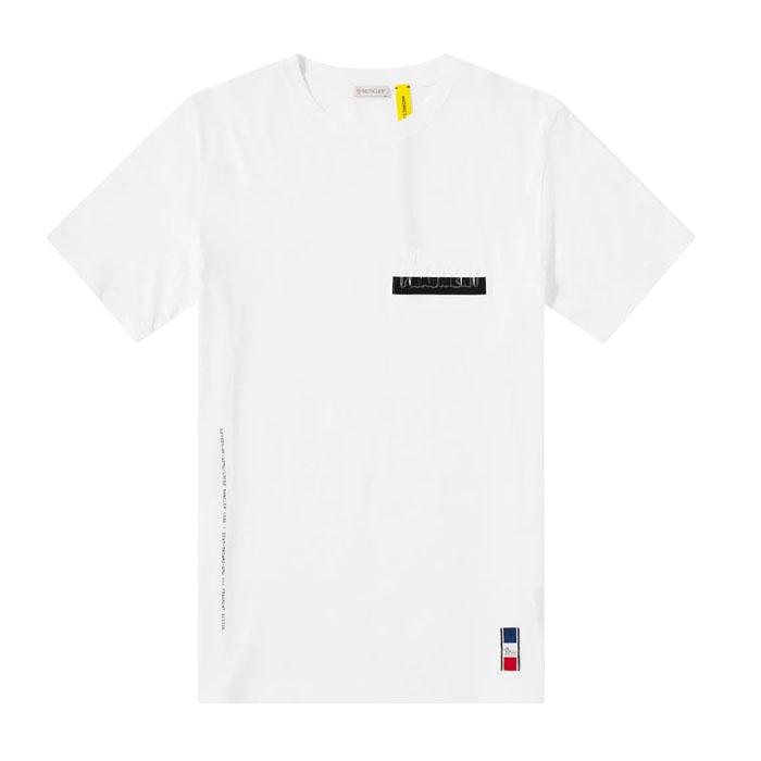 モンクレール MONCLER メンズ Tシャツ 80005-50 8391Q 001 White