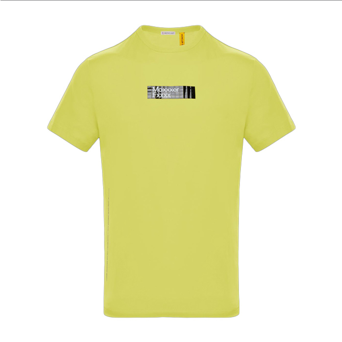 モンクレール MONCLER メンズ Tシャツ 80030-50 8391Q 114 Yellow