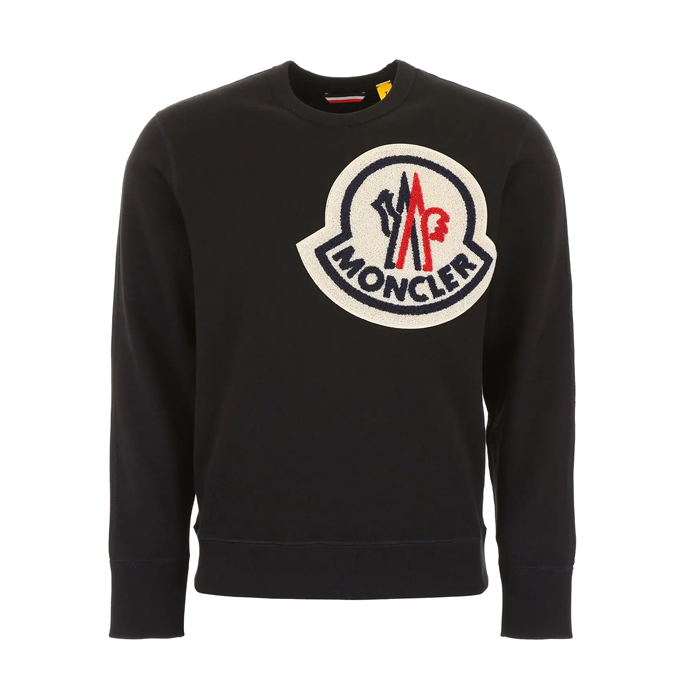 モンクレール MONCLER メンズ スウェットシャツ 80452-00 80985 999 Black