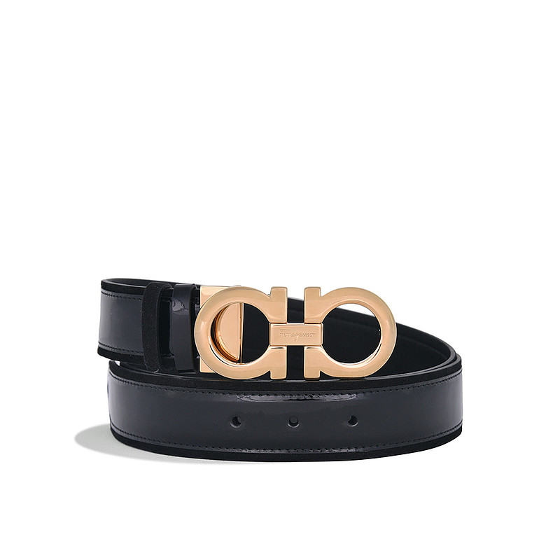 フェラガモ FERRAGAMO レディースベルト23-B159 0598590 NERO
