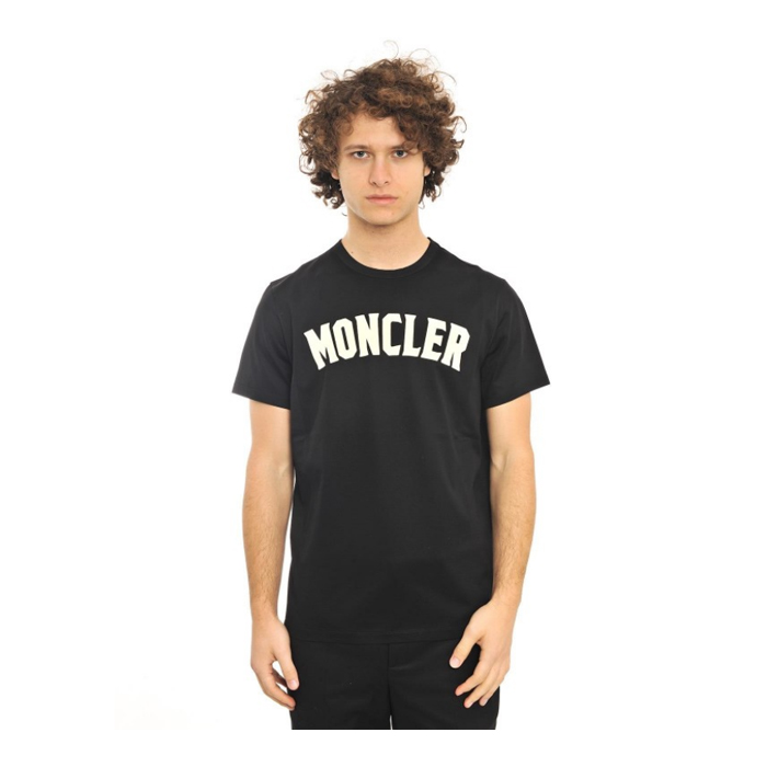 モンクレール MONCLER メンズ Tシャツ 80453-50 8390Y 999 Black