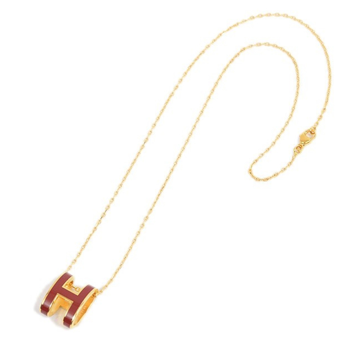 エルメス HERMES PENDANT レディースペンダント H147991F GOLD ROUGE H