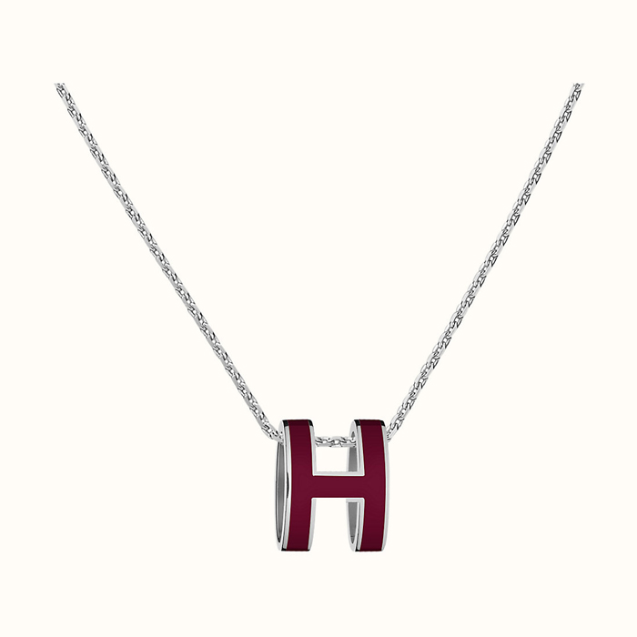 エルメス HERMES PENDANT  レディースペンダント H147991FP-O SILVER GRENAT