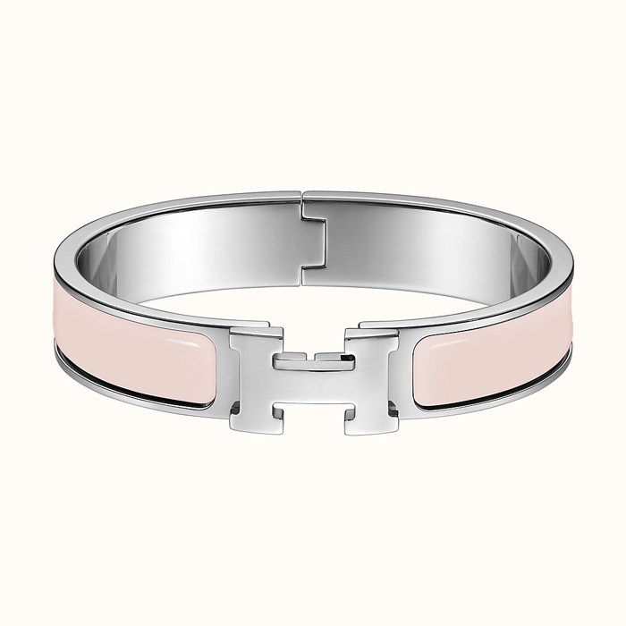 エルメス HERMES BRACELET レディースブレスレット H700001FP SILVER Rose Cassata