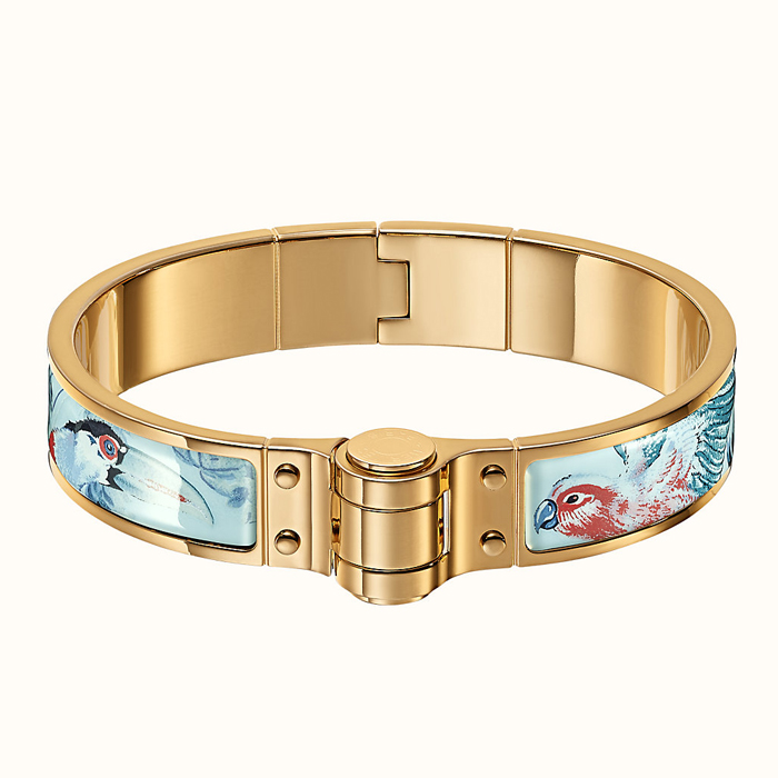 エルメス HERMES BRACELET レディースブレスレット H512901F GOLD DENIM