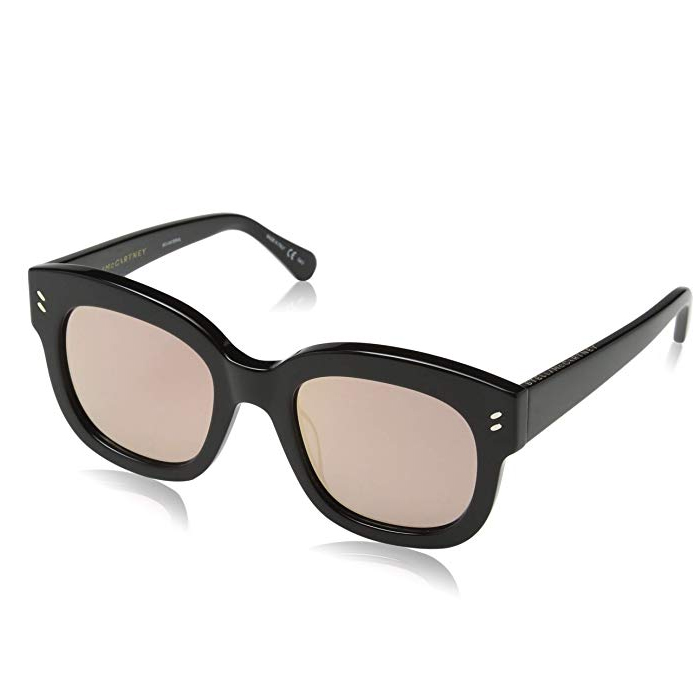 ステラマッカートニー STELLA MCCARTNEY レディース サングラス SC0026S 005 Black/Gold