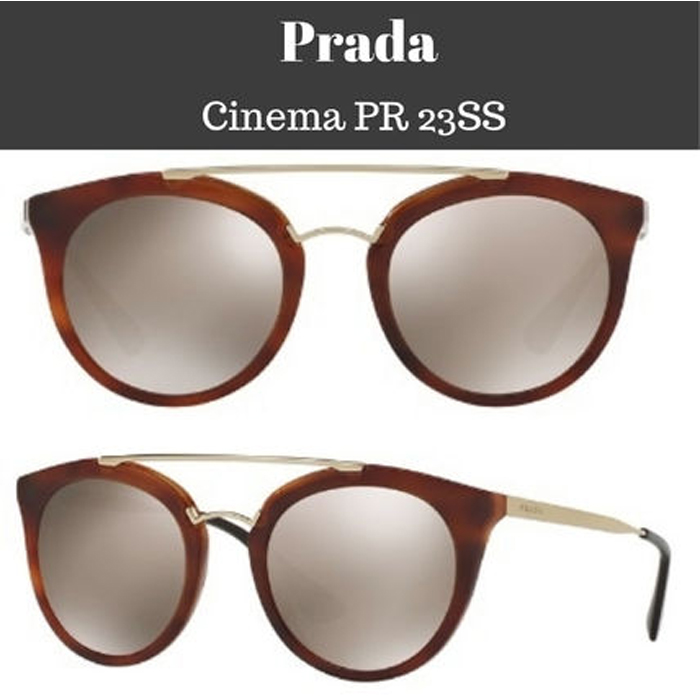 プラダ PRADA レディース サングラス 23SSF USE 1C0