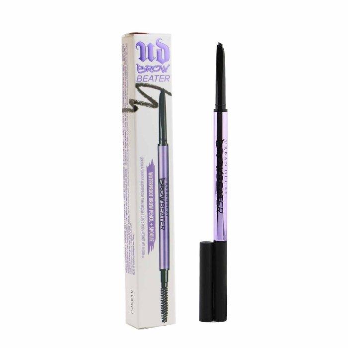 アーバンディケイ Urban Decay レディースブロウビーターウォータープルーフブロウペンシル+スプーリー # Dark Drapes (Dark Brown) 3605972302793