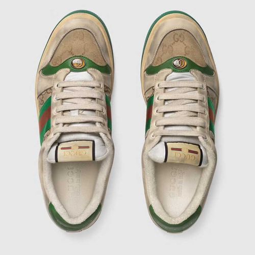 グッチ GUCCI メンズ  GGキャンバス＆レザー スニーカー  546551 9Y920 9666