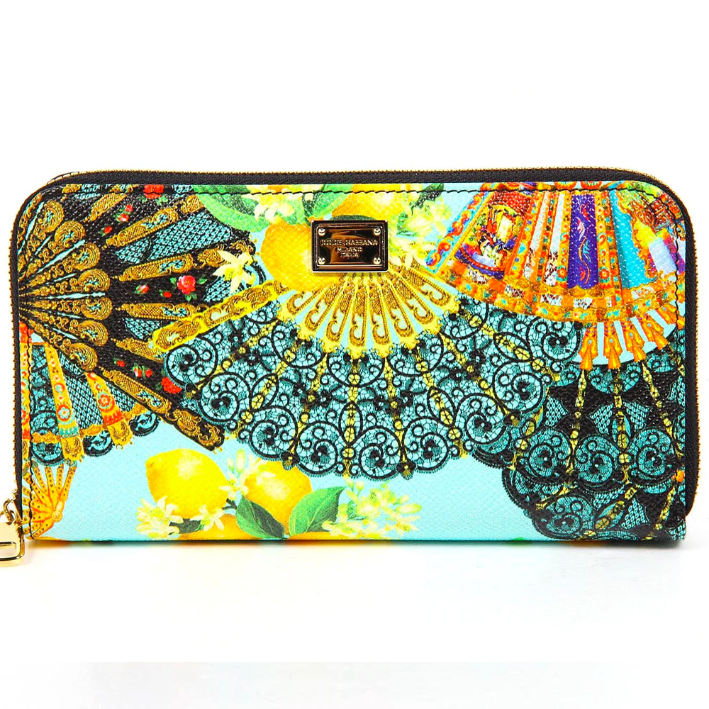 ドルチェ＆ガッバーナ Dolce&Gabbana レディースロングウォレット BI0473 AP352 8F825