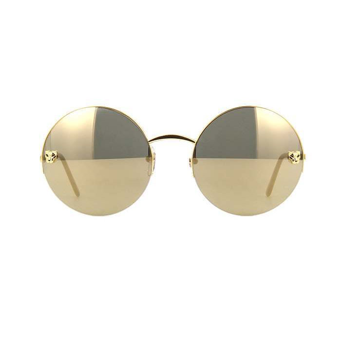 カルティエ CARTIER SUNGLASS レディースサングラス CT0022S 002 B14C56D