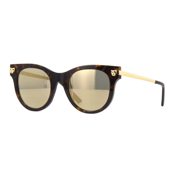 カルティエ CARTIER SUNGLASS レディースサングラス  CT0024SA 002 D34C94F
