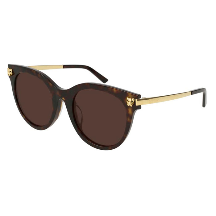カルティエ CARTIER SUNGLASS レディースサングラス CT0024SA 004 B34B60L