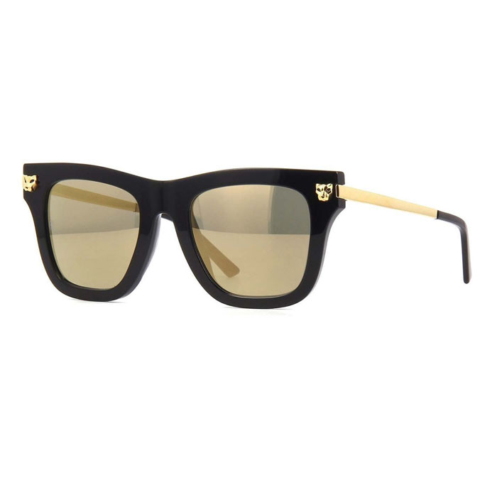 カルティエ CARTIER SUNGLASS レディースサングラスCT0025SA 001 B38B66K