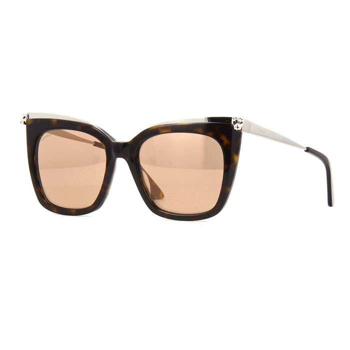 カルティエ CARTIER SUNGLASS レディースサングラス CT0030SA 002 D0TMH18140