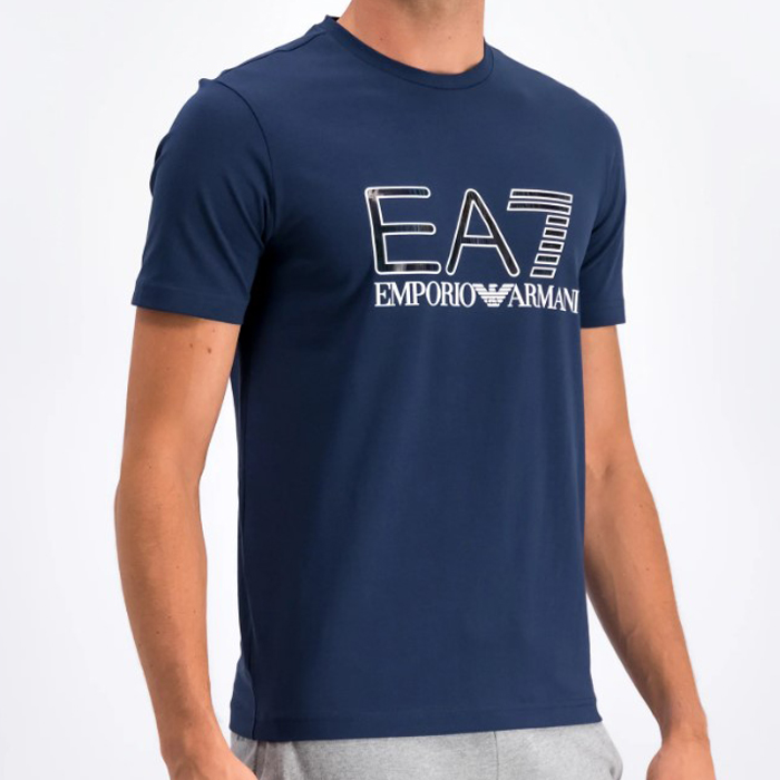 EA エンポリオ アルマーニ メンズ コットン 半袖 Tシャツ 6GPT14 PJ20Z 1554