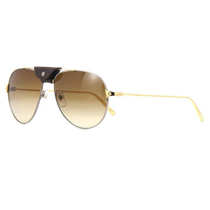 カルティエ CARTIER SUNGLASS メンズサングラス CT0038S 004 D50C89A