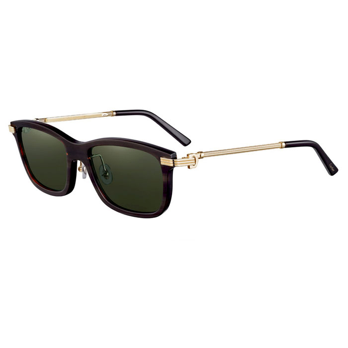 カルティエ CARTIER SUNGLASS レディースサングラス CT0051S 002 D22B37L