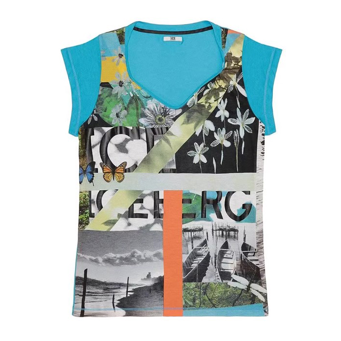 アイスバーグ ICEBERG レディース Tシャツ F131 6329 6406