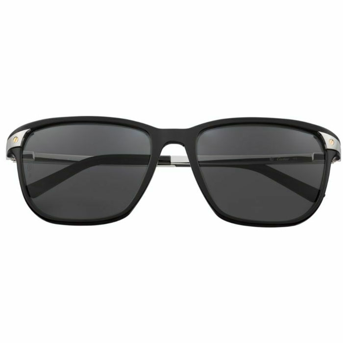 カルティエ CARTIER SUNGLASS メンズサングラスCT0075S 001 B54B48B