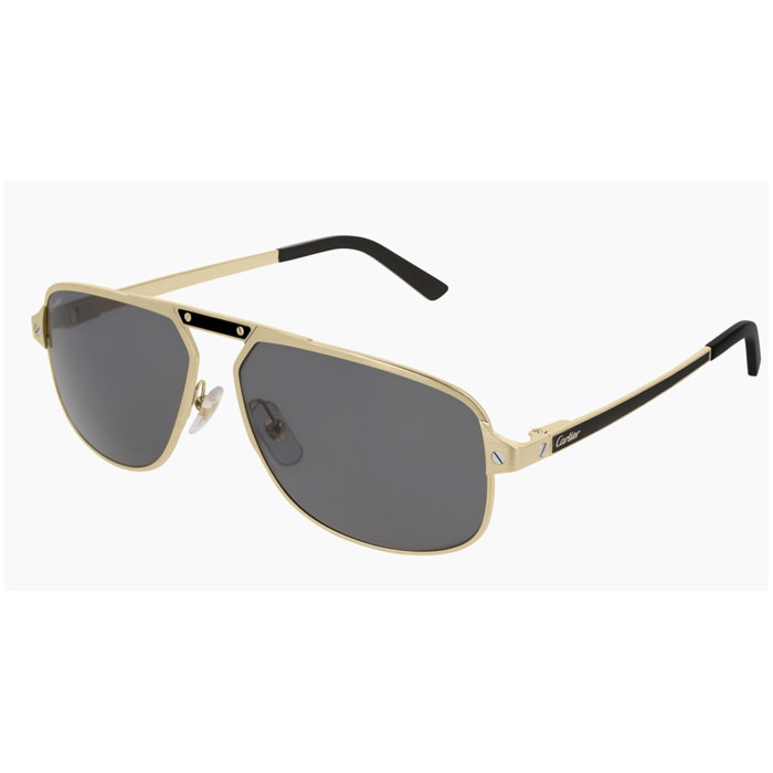 カルティエ CARTIER SUNGLASS メンズサングラス CT0102S 001 B20C42K7